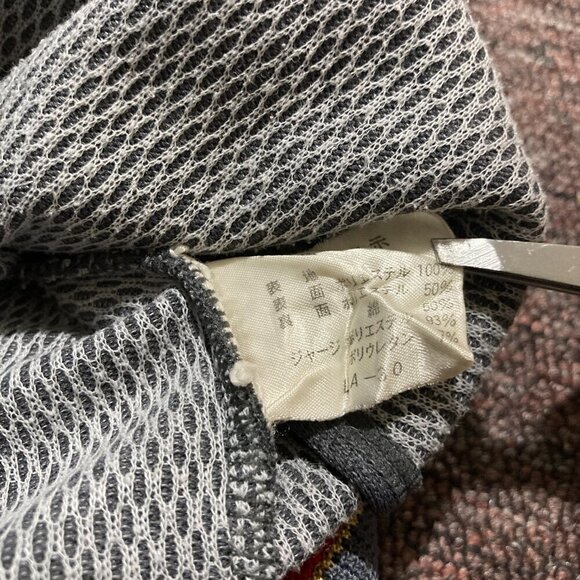 Vintage Mizuno World Win Track Jacket Full Zip Size M Gray Sportswear Japan - Picture 6 of 9